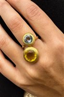 Ring Cianfrone Gioielli Woman in Gold Topazio ANOR-157-198 - ANOR-157-198